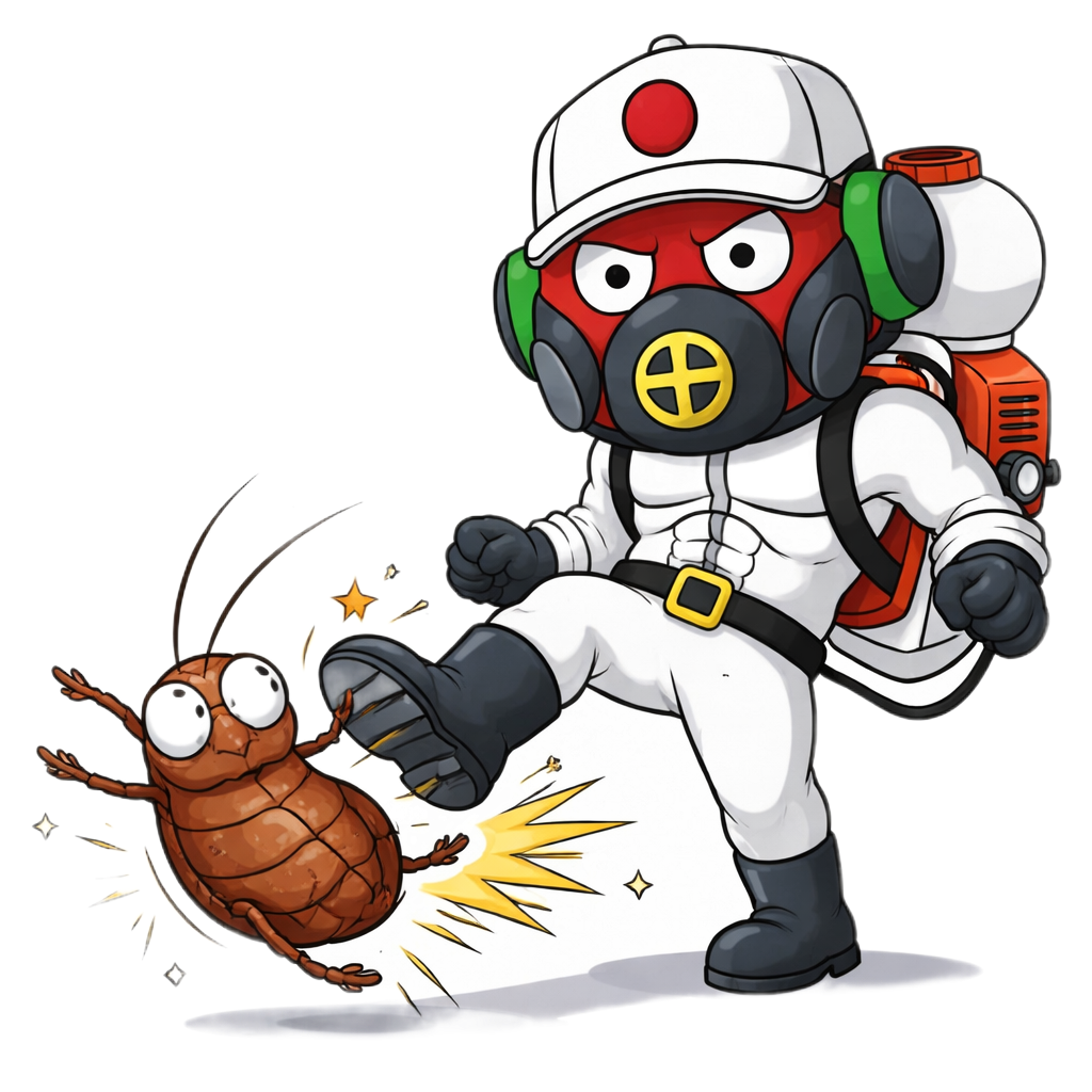 Уничтожить тараканов