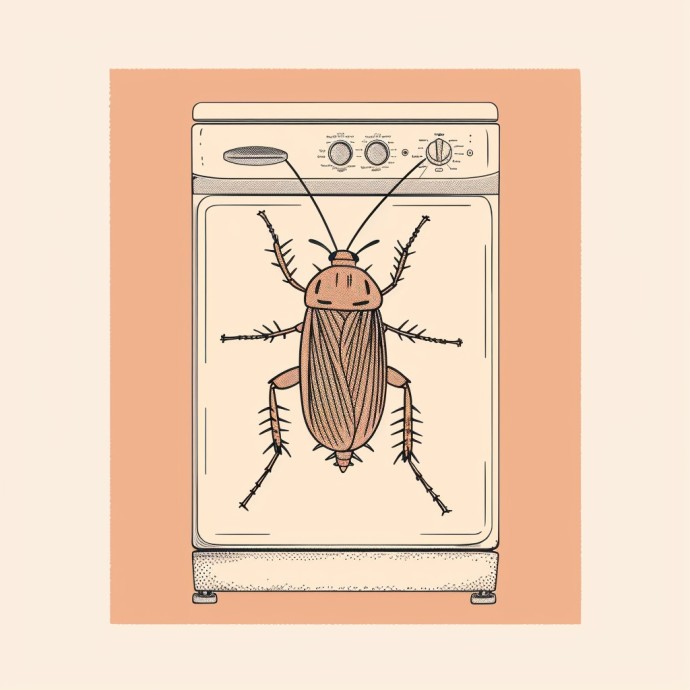 Почему тараканы живут в посудомоечной машине?