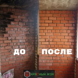 Результат работы по  уничтожению плесени. Фото