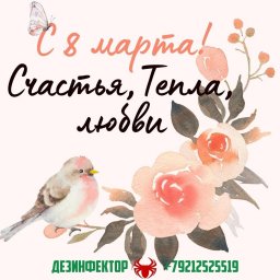 Поздравляем с Международным Женским Днем!